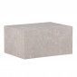 Table Basse Imitation Marbre "York" 80cm Beige|Table Basse|Paris Prix