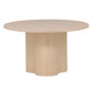 Table Basse Ronde "Olivia" 80cm Naturel|Table Basse|Paris Prix