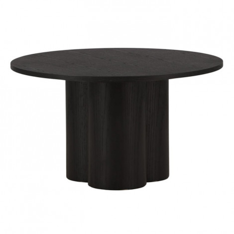 Table Basse Ronde "Olivia" 80cm Noir|Table Basse|Paris Prix