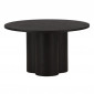 Table Basse Ronde "Olivia" 80cm Noir|Table Basse|Paris Prix