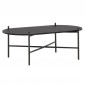 Table Basse Design "Pueblo" 120cm Noir|Table Basse|Paris Prix