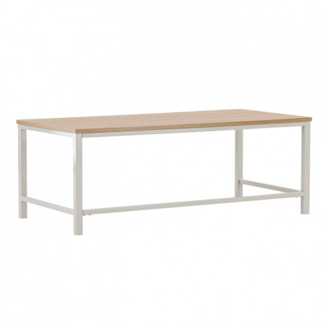 Table Basse Design "Rise" 120cm Naturel & Grège|Table Basse|Paris Prix