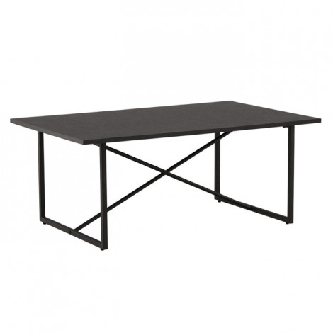 Table Basse Design "Pryor" 110cm Noir|Table Basse|Paris Prix