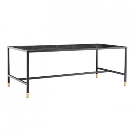 Table Basse Design en Verre "Dipp" 130cm Noir|Table Basse|Paris Prix