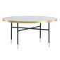 Table Basse Design en Verre "Bubbles" 98cm Or|Table Basse|Paris Prix
