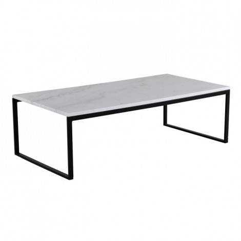 Table Basse en Marbre "Estelle" 120cm Blanc|Table Basse|Paris Prix