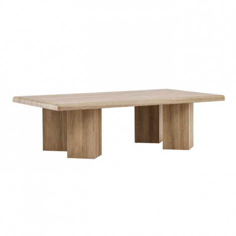 Table Basse Design "Lillehammer " 140cm Naturel|Table Basse|Paris Prix