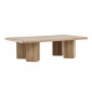 Table Basse Design "Lillehammer " 140cm Naturel|Table Basse|Paris Prix
