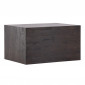 Table Basse "York" 80cm Marron Foncé|Table Basse|Paris Prix