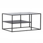 Table Basse Design "Campinas" 90cm Noir|Table Basse|Paris Prix