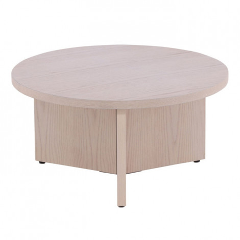Table Basse Ronde "Salto" 85cm Naturel|Table Basse|Paris Prix