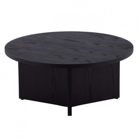 Table Basse Ronde "Salto" 65cm Noir|Table Basse|Paris Prix