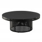 Table Basse Design Ajouré "West End" 100cm Noir|Table Basse|Paris Prix