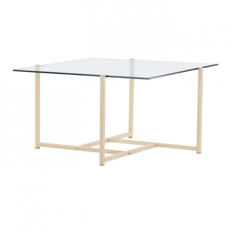 Table Basse Design "Hybrid" 80cm Transparent|Table Basse|Paris Prix