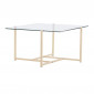 Table Basse Design "Hybrid" 80cm Transparent|Table Basse|Paris Prix