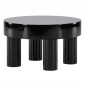 Table Basse Design "Varberg" 60cm Noir|Table Basse|Paris Prix