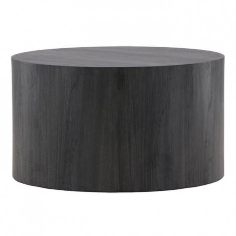 Table Basse Ronde "York" 80cm Noir|Table Basse|Paris Prix