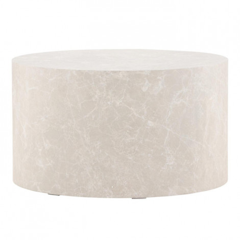 Table Basse Ronde "York" 80cm Beige|Table Basse|Paris Prix