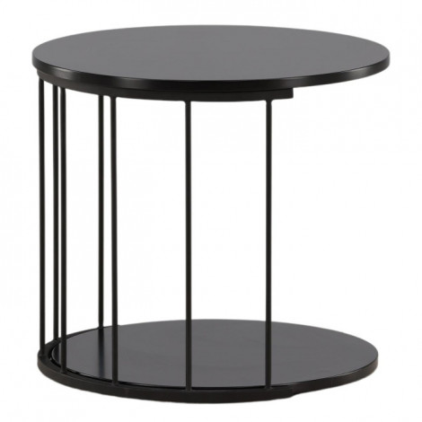 Table Basse Design "Bristol" 50cm Noir|Table Basse|Paris Prix