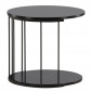 Table Basse Design "Bristol" 50cm Noir|Table Basse|Paris Prix
