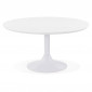 Table Basse "Kintana" 90cm Blanc|Table Basse|Paris Prix