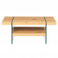 Table Basse 2 Niveaux "Andrea" 110cm Naturel|Table Basse|Paris Prix
