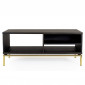 Table Basse Design "Pimlico" 100cm Charbon|Table Basse|Paris Prix