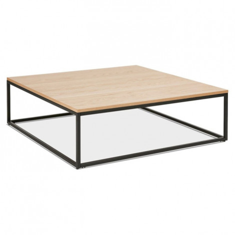 Table Basse Design en Bois "Bokaci" 110cm Naturel|Table Basse|Paris Prix