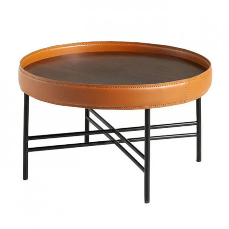 Table Basse Ronde Design "Joya" 62cm Naturel|Table Basse|Paris Prix