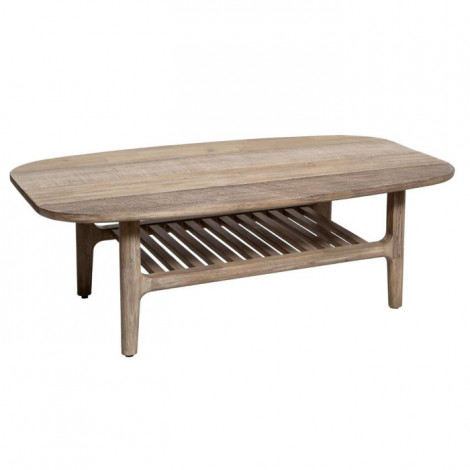 Table Basse 1 Niveau Bois "Banila" 120cm Naturel|Table Basse|Paris Prix