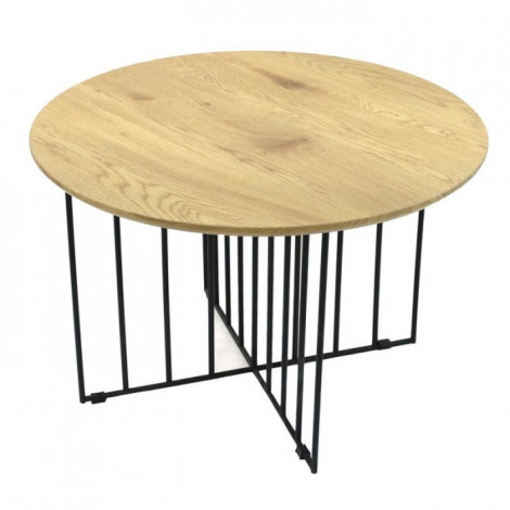 Table Basse Ronde "Maverick" 70cm Naturel|Table Basse|Paris Prix