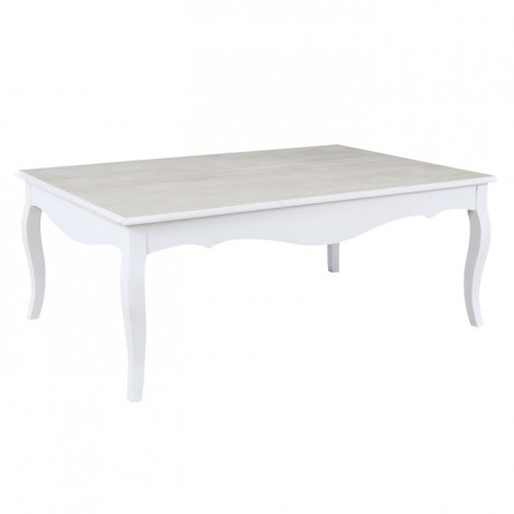 Table Basse Design "Victoria" 118cm Blanc|Table Basse|Paris Prix