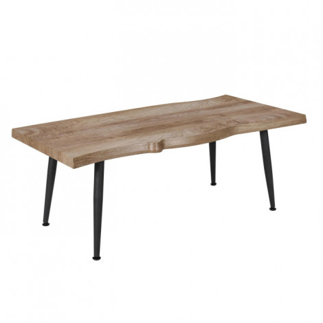 Table Basse Design "Forest II" 100cm Naturel & Noir|Table Basse|Paris Prix