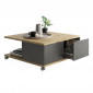 Table Basse Design "Volgan" 70cm Chêne|Table Basse|Paris Prix