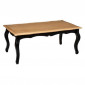 Table Basse Design "Chrysa" 110cm Noir & Naturel|Table Basse|Paris Prix