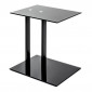 Table d'Appoint Design "Epox" 50cm Noir|Table Basse|Paris Prix