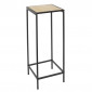 Sellette Design Bambou "Rosa" 70cm Noir & Beige|Table Basse|Paris Prix