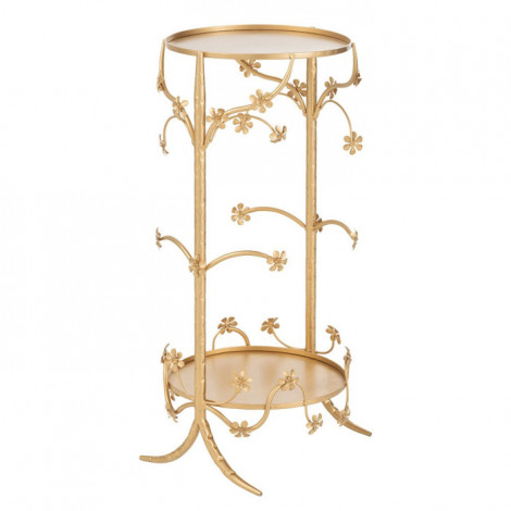 Table d'Appoint en Métal "Curama" 70cm Or|Table Basse|Paris Prix