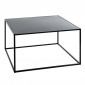 Table d'Appoint Design "Lirola" 70cm Noir|Table Basse|Paris Prix