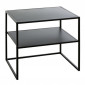 Table d'Appoint Design "Lirola" 50cm Noir|Table Basse|Paris Prix
