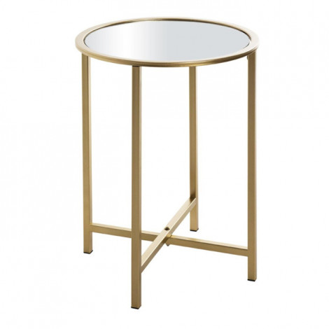 Table d'Appoint Design "Miroir" 53cm Or|Table Basse|Paris Prix