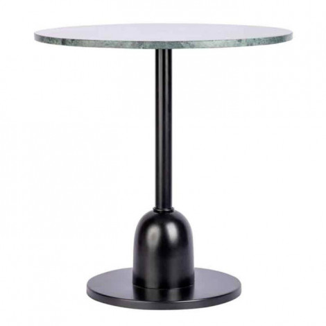 Table d'Appoint en Marbre "Gordon" 48cm Vert|Table Basse|Paris Prix