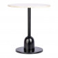 Table d'Appoint en Marbre "Gordon" 48cm Blanc|Table Basse|Paris Prix