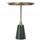 Table d'Appoint Design "Grant" 51cm Noir & Or|Table Basse|Paris Prix