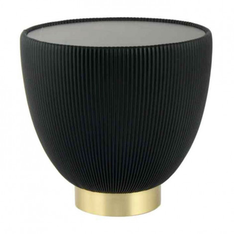 Table d'Appoint Design "Jokai" 47cm Noir & Or|Table Basse|Paris Prix