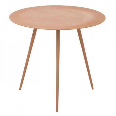 Table Ronde Gigogne Design "Vicky" 45cm Pêche|Table Basse|Paris Prix