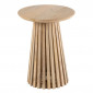 Table d'Appoint Design en Bois "Vincent" 40cm Naturel|Table Basse|Paris Prix