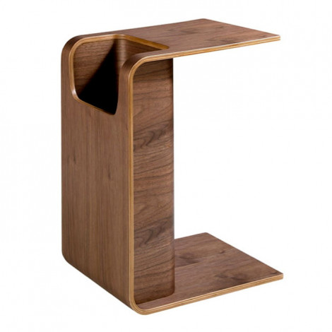 Table d'Appoint en Bois "Tom" 60cm Marron|Table Basse|Paris Prix