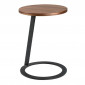 Table d'Appoint Design "Iram" 52cm Marron|Table Basse|Paris Prix