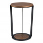 Table d'Appoint Design "Iram" 56cm Marron|Table Basse|Paris Prix